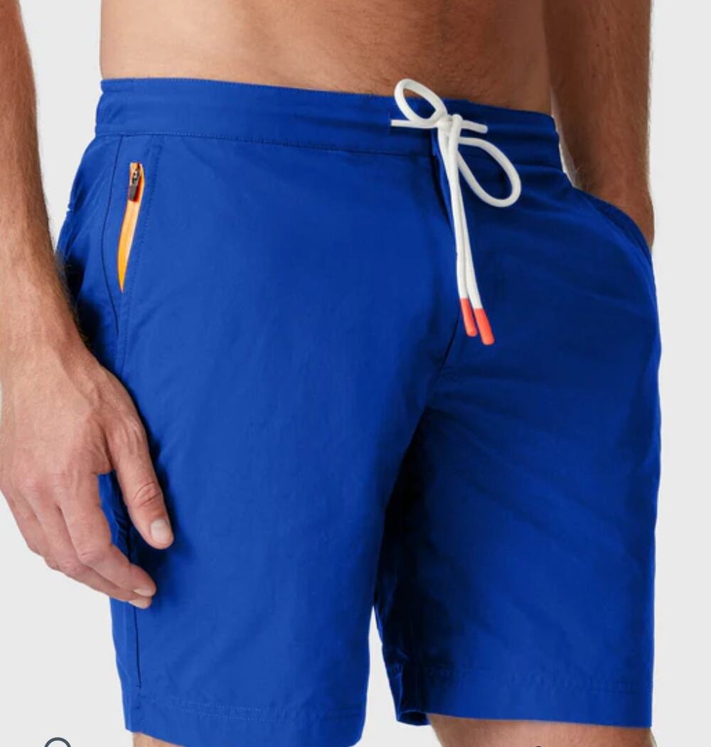 Spoke Men's Swim Trunks Shorts Mesh Lined Cobalt Blue Men's 31 Build A Beach